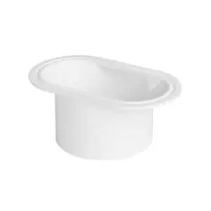 90mm Spout - Rectangular Metal Downpipe